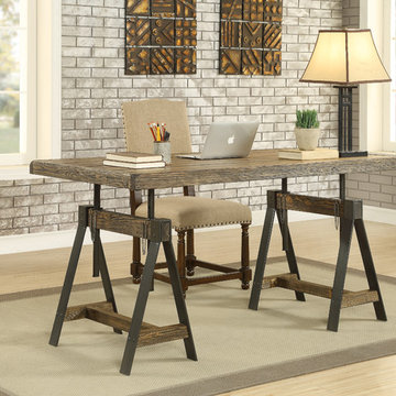 Hanson Adjustable Height Dining Table Computer Desk