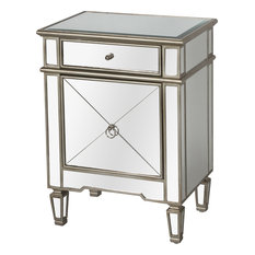 50 Most Por Traditional Gl Nightstands And Bedside Tables For Worlds Away Claudette Mirror Nightstand Silver Nightstands And Bedside Tables