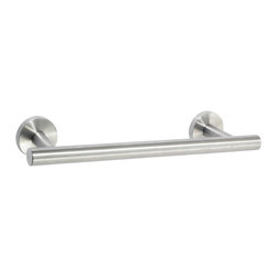 9" Stainless Silver Towel Bar Arrondi BH26546SS - Towel Bars