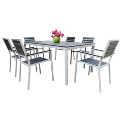 Contemporary Outdoor Dining Sets by MangoHome