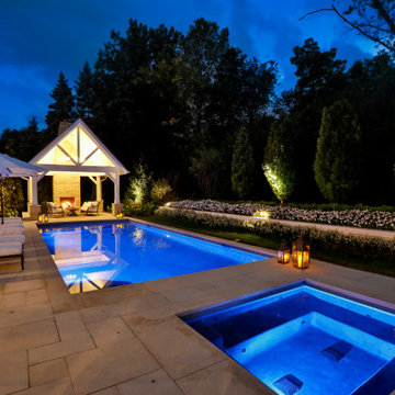 Burr Ridge Swimming Pool and Hot Tub Project