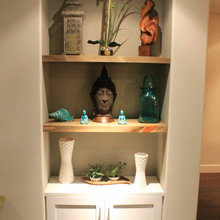 Family room shelving