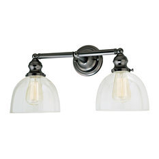 Union Square Two Light Madison Bathroom Wall Sconce