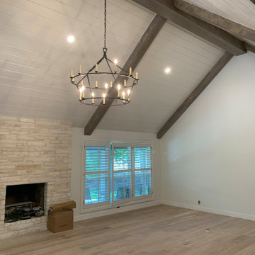 Family room transformation