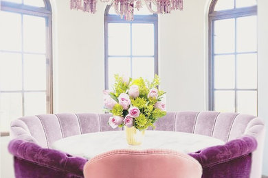 Dining room - eclectic dining room idea in Los Angeles