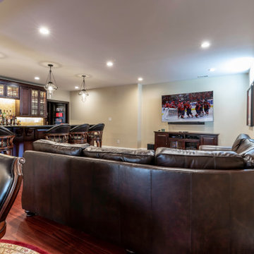 Amazing Basement Remodel, with Irresistible Wine Cellar in Ashburn VA