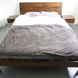 Walnut Bed - Beds