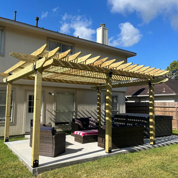 12’ x 16’ Cedar Pergola