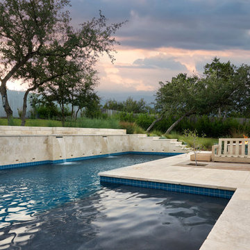 Modern Geometric Pool