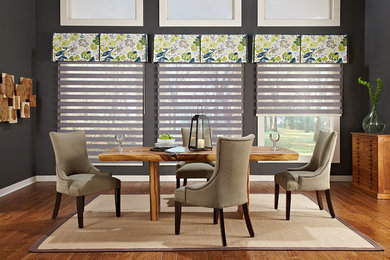 Transitional dining room photo in Grand Rapids