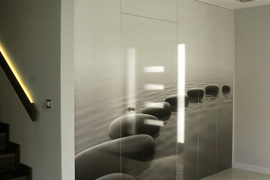 Example of a trendy staircase design in Amsterdam