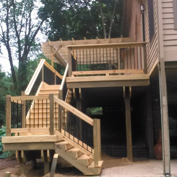 Expansive Wood with Pergola