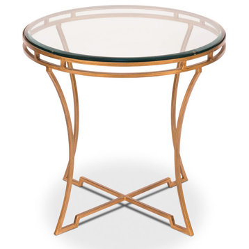 The Money Table Round End Table