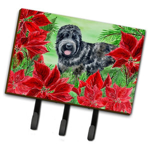 Black Russian Terrier Fall Leash Or Key Holder Bb9938sh4 Contemporary Wall Hooks By The Store