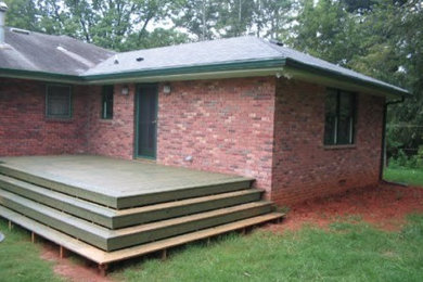 Inspiration for a timeless exterior home remodel in Atlanta