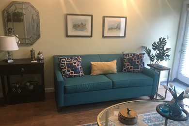 Inspiration for a living room remodel in Boston