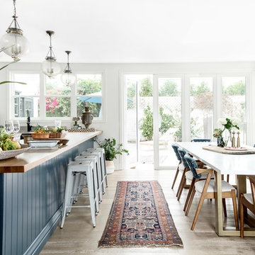 Beach Style Dining Room