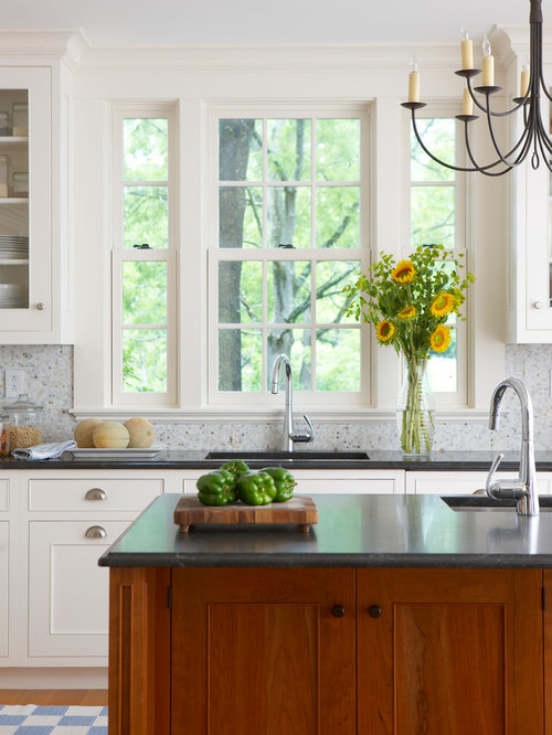 Window Over Kitchen Sink Design Ideas Remodel Pictures 