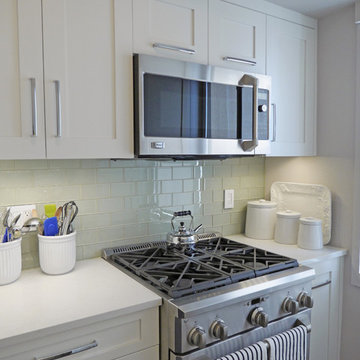 Contemporary Apartment Renovation Kitchen