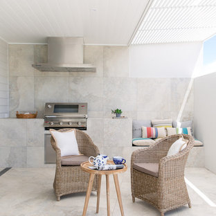 Inspiration for a beach style patio in Other.