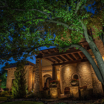 Low Voltage Up Lighting and Moon Lighting- Southlake