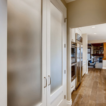 Double Glass doors for pantry