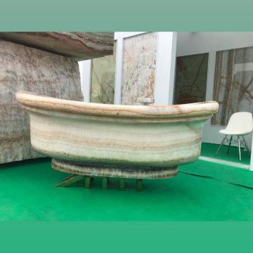 Badewanne aus Onyx Handmade