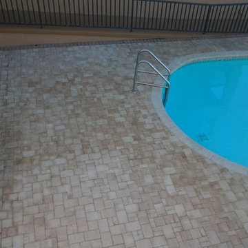 Paver House Commercial Brick Pavers Installation - Hotel