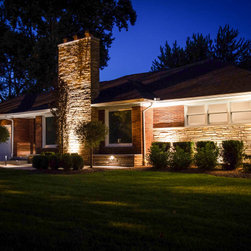 Grosse Pointe Park Landscape Lighting - Inground And Well Lights