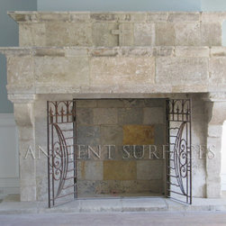 Firebox Stone inserts Herringbone & More - Indoor Fireplaces