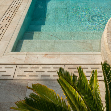 Antique Beige Porcelain Tiles - Narlidere,Izmir Villa