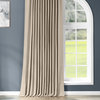 Classic Taupe Extra Wide Room Darkening Curtain, Single Panel, 100"x108"