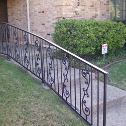 Wrought Iron Exterior Hand Rails - Products