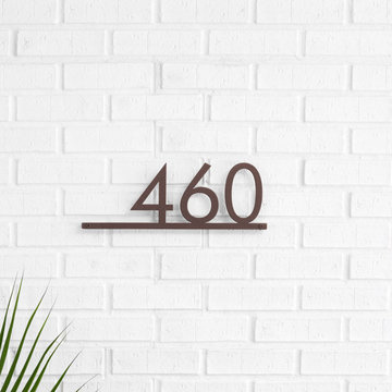 Mod Mettle Address Sign