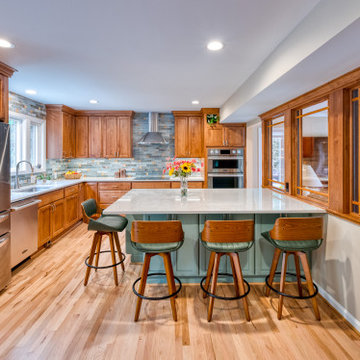 Vienna Open Concept Kitchen Living Space
