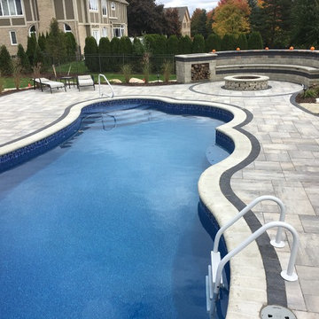 Complete Outdoor Living Space with Pool