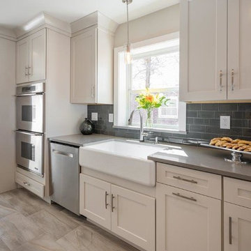 Modern White Kitchen Remodel in Salt Lake City, UT