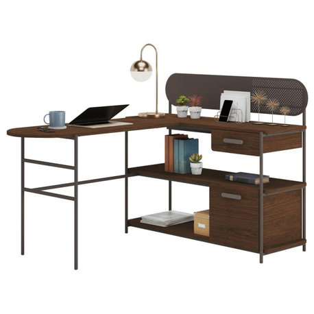 Radial L Desk Uw