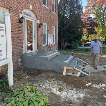 Great Neck Brick Vestibule