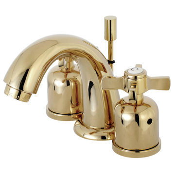 Kingston Brass KB891.ZX Millennium 1.2 GPM Widespread Bathroom - Polished Brass
