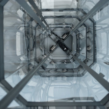 Octagonal Glass Elevators by Nationwide Lifts