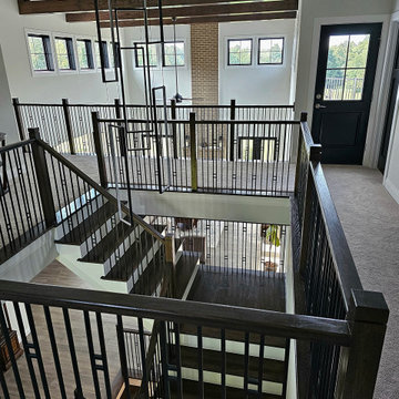 Project #109 | U-Shaped Stairs in Countryside Retreat