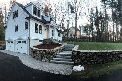 Inspiration for a timeless home design remodel in Boston