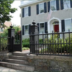 Custom Spindle Fence - Home Fencing And Gates