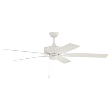 Craftmade Super Pro 60" Outdoor Ceiling Fan OS60W5, White