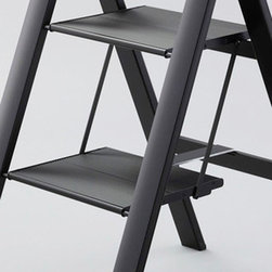 Folding Step Stool Ladder | Lightweight UltraSlim Step Stool - Ladders And Step Stools