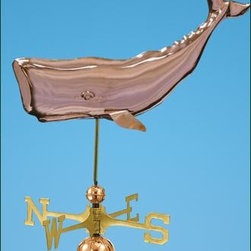 Cachalot Whale Weathervane - Weather Vanes