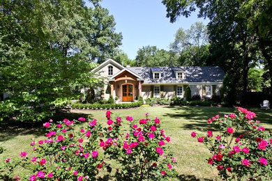 Example of an exterior home design in Other