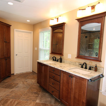 West Windsor, New Jersey Master bathroom