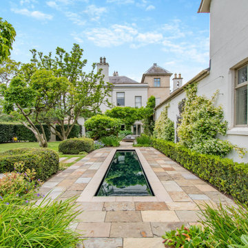 Listed Cheshire Hall by Barnes Walker Landscape Architects, Manchester